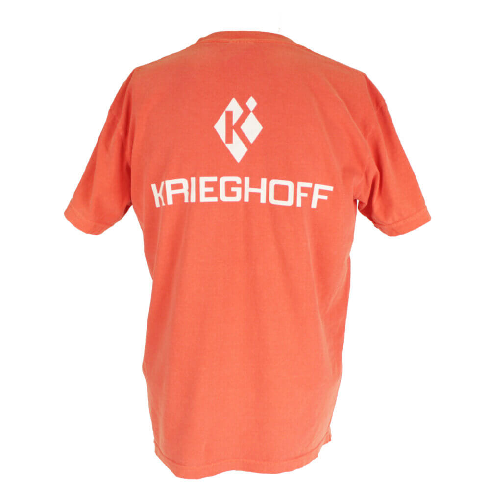 Krieghoff “Comfort Colors” T-Shirt, Salmon – Large and XL Only